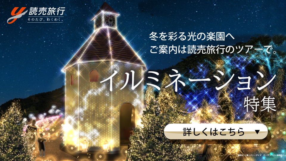 イルミネーション鑑賞ツアー