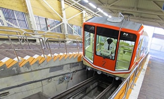 立山ケーブルカー(約7分)