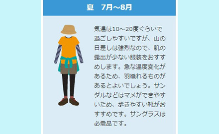 立山黒部アルペンルートでの服装について