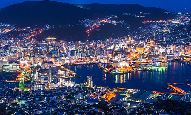 稲佐山の夜景