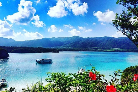 川平湾グラスボート