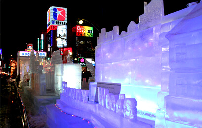 さっぽろ雪まつりすすきの会場