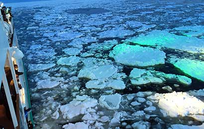 サンセット流氷クルーズ