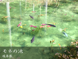 モネの池 岐阜県